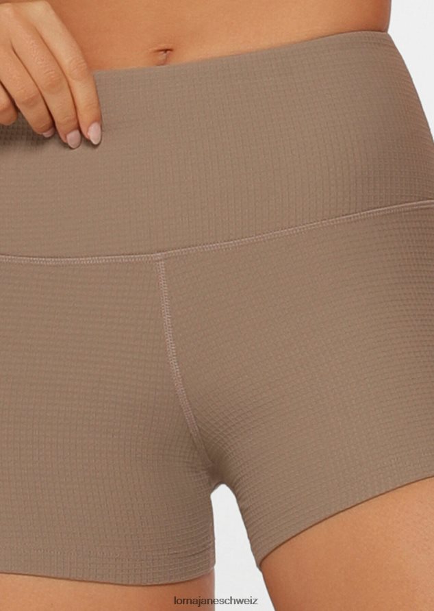 Bekleidung 202X245 Frauen Knochen Lorna Jane Lounge Waffel freche Short