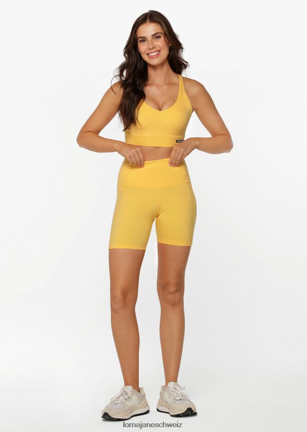 Bekleidung 202X283 Frauen Löwenzahn Lorna Jane Abstand Bauchstütze Telefon Fahrrad kurz