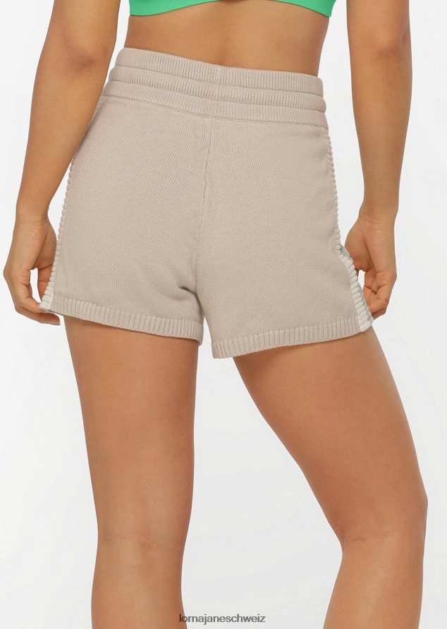Bekleidung 202X302 Frauen cremefarben Lorna Jane Kick-Shorts stricken