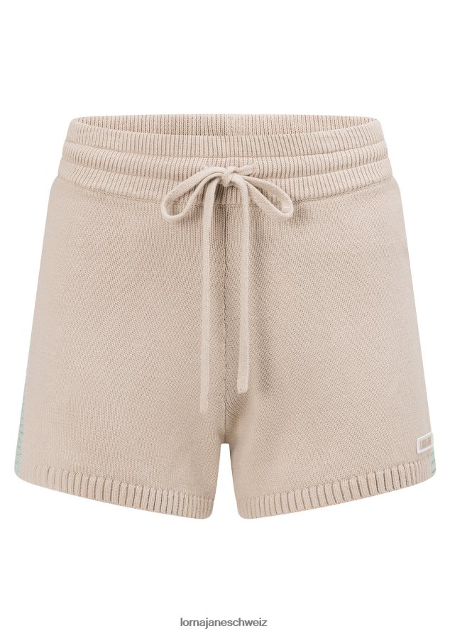 Bekleidung 202X302 Frauen cremefarben Lorna Jane Kick-Shorts stricken