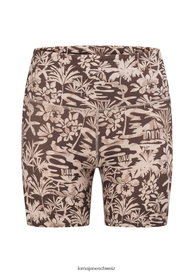 Bekleidung 202X315 Frauen staubiger Palmenabdruck Lorna Jane Dusty Palm Fahrradshorts