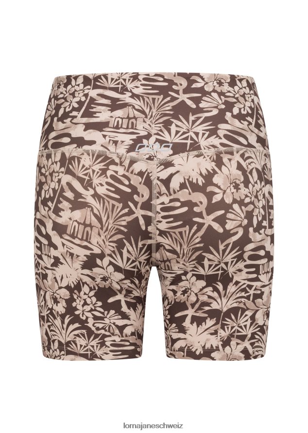 Bekleidung 202X315 Frauen staubiger Palmenabdruck Lorna Jane Dusty Palm Fahrradshorts