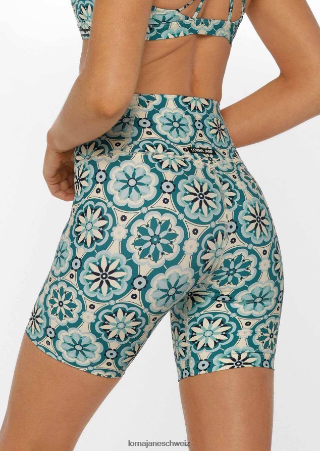 Bekleidung 202X336 Frauen Urlaubsmeditationsdruck Lorna Jane Urlaubsmeditationsfahrrad kurz