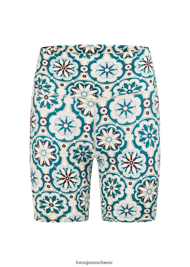 Bekleidung 202X336 Frauen Urlaubsmeditationsdruck Lorna Jane Urlaubsmeditationsfahrrad kurz