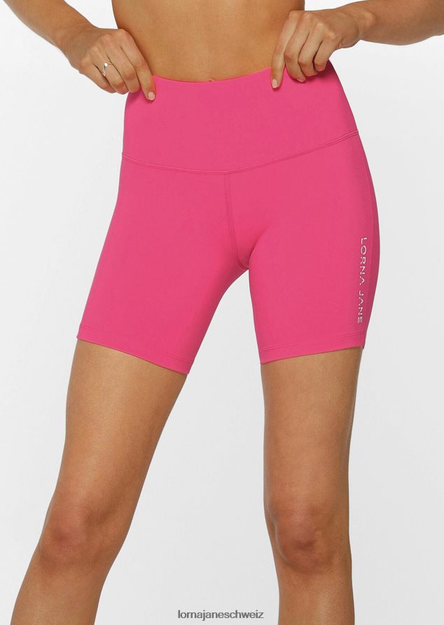 Bekleidung 202X366 Frauen Babyrosa Lorna Jane Lotus No Chafe 16cm Fahrradshorts