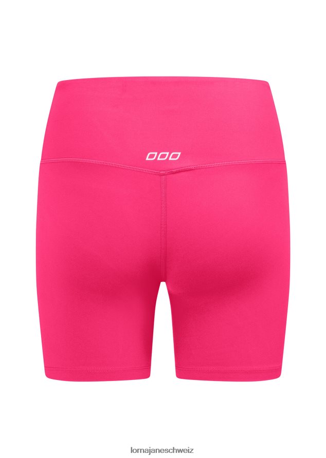 Bekleidung 202X366 Frauen Babyrosa Lorna Jane Lotus No Chafe 16cm Fahrradshorts