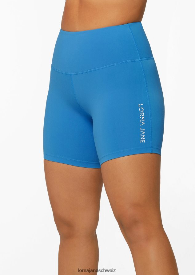 Bekleidung 202X367 Frauen Kornblume Lorna Jane Lotus No Chafe 16cm Fahrradshorts