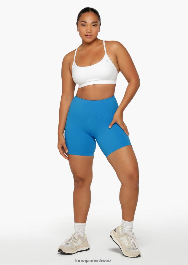Bekleidung 202X367 Frauen Kornblume Lorna Jane Lotus No Chafe 16cm Fahrradshorts