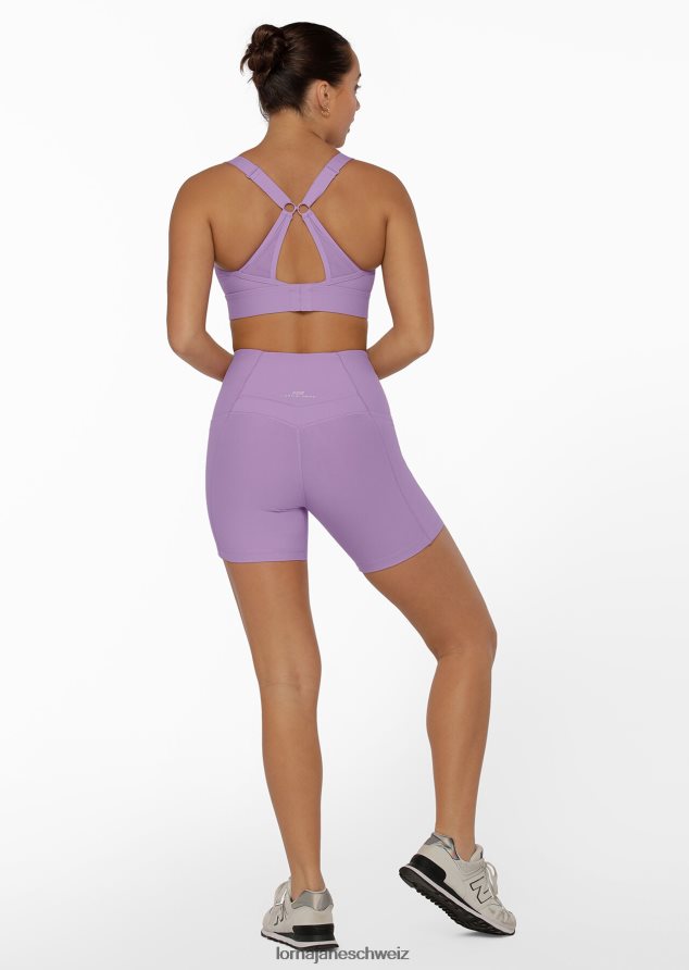 Bekleidung 202X395 Frauen lila Summen Lorna Jane ultimative Excel-Radshorts