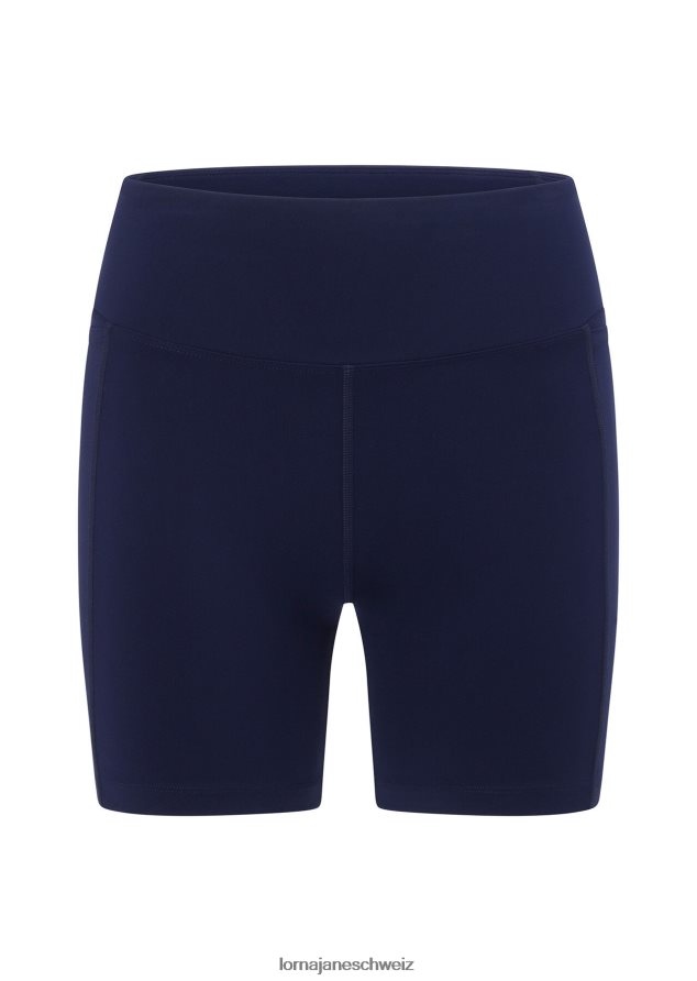 Bekleidung 202X396 Frauen Französische Marine Lorna Jane Amy Tech Bike Short mit Handytasche