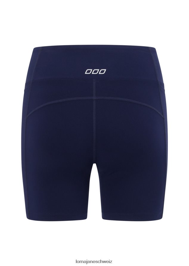 Bekleidung 202X396 Frauen Französische Marine Lorna Jane Amy Tech Bike Short mit Handytasche