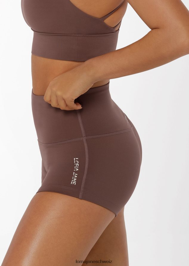 Bekleidung 202X401 Frauen Stein Lorna Jane Lotus No Chafe 7cm Fahrradshorts