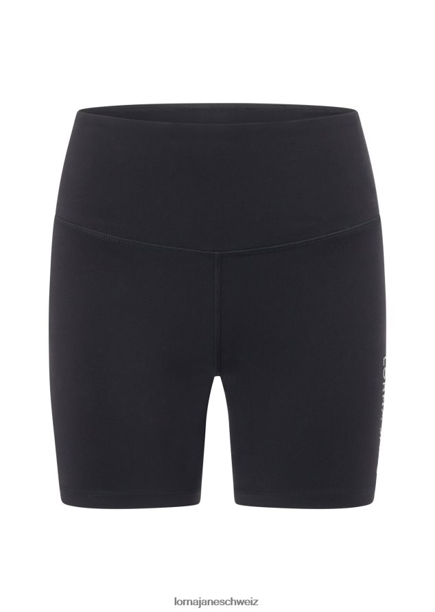 Bekleidung 202X471 Frauen Schwarz Lorna Jane Lotus No Chafe 6,2