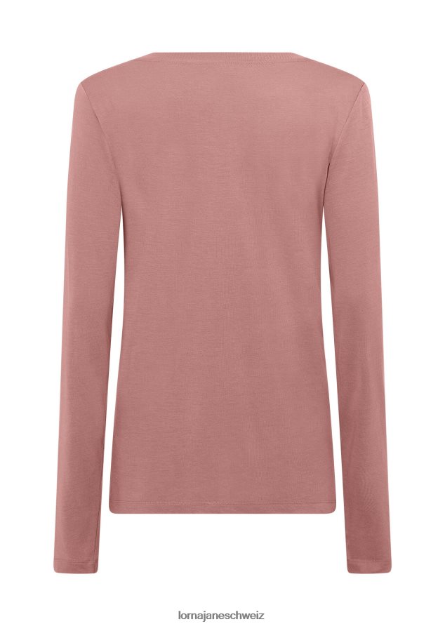 Bekleidung 202X27 Frauen wilde Rose Lorna Jane Lotus-Langarm-Top
