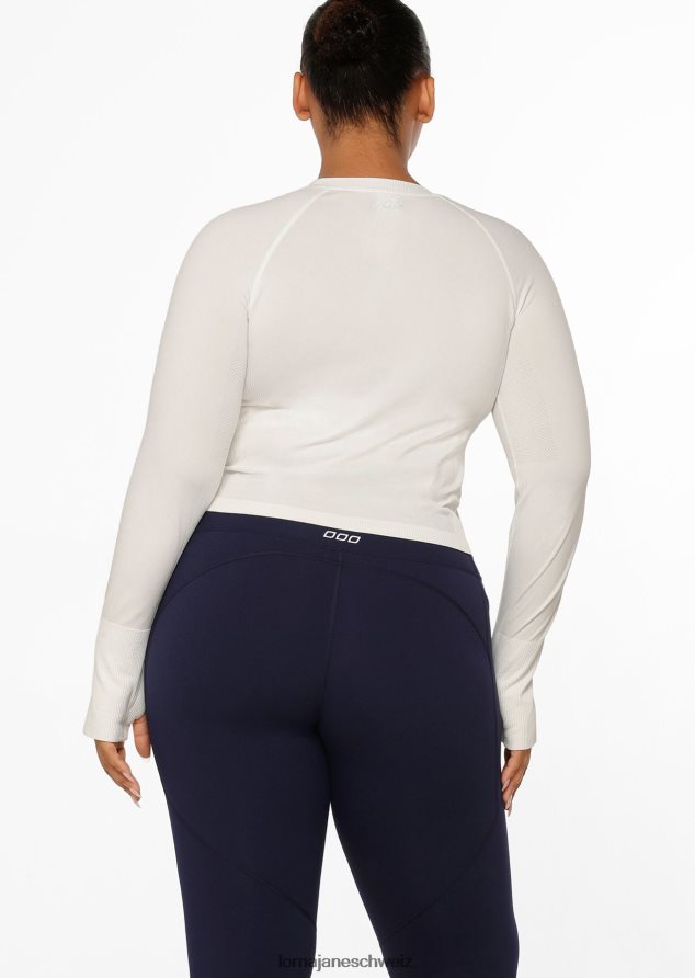 Bekleidung 202X73 Frauen Porzellan Lorna Jane Energized nahtloses Langarm-Top