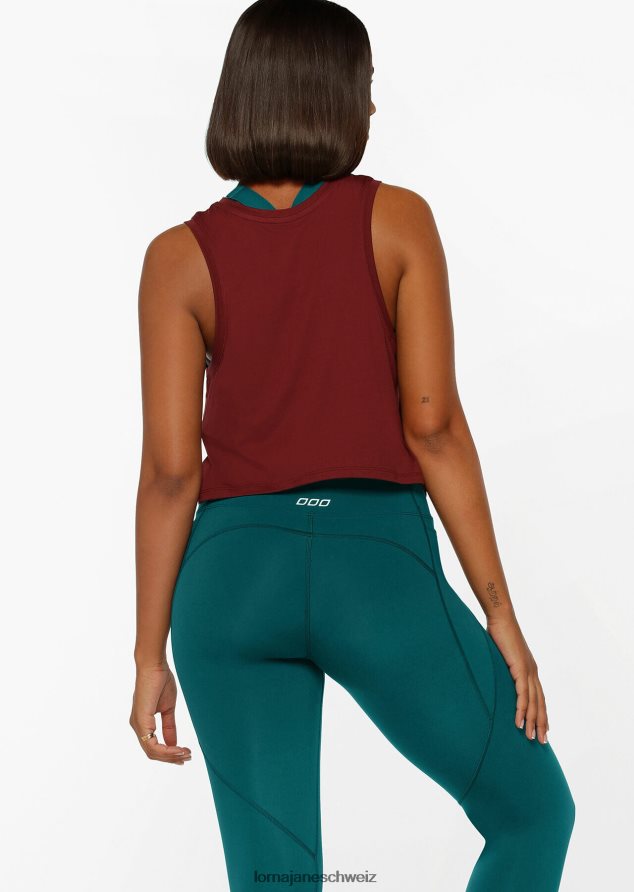 Bekleidung 202X12 Frauen Sepia Lorna Jane Vollzeit aktiver Kurzpanzer