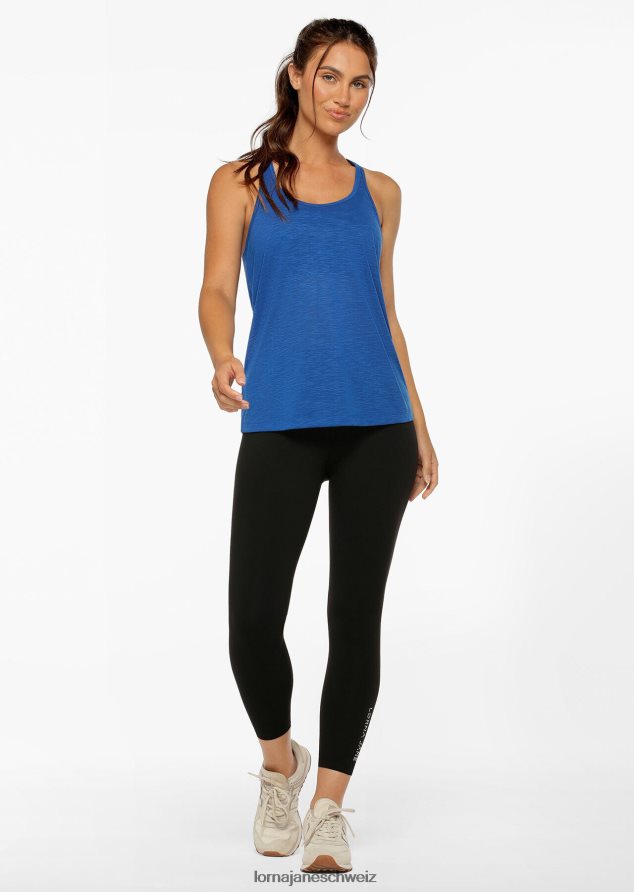 Bekleidung 202X146 Frauen Kobaltblau Lorna Jane Lässiges Fitness-Tanktop