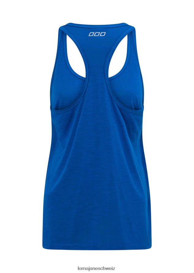 Bekleidung 202X146 Frauen Kobaltblau Lorna Jane Lässiges Fitness-Tanktop