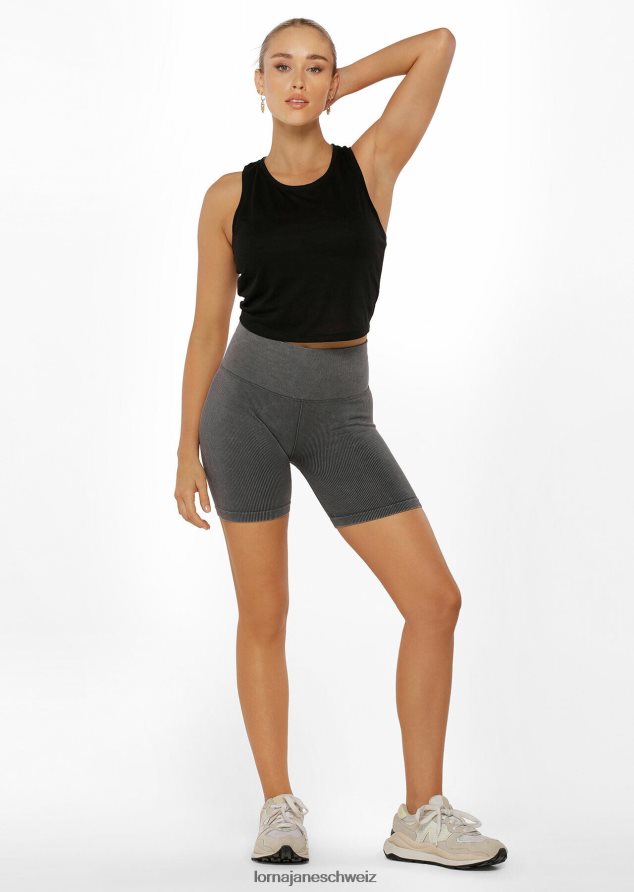 Bekleidung 202X177 Frauen Schwarz Lorna Jane Schlüssellochtank aktivieren