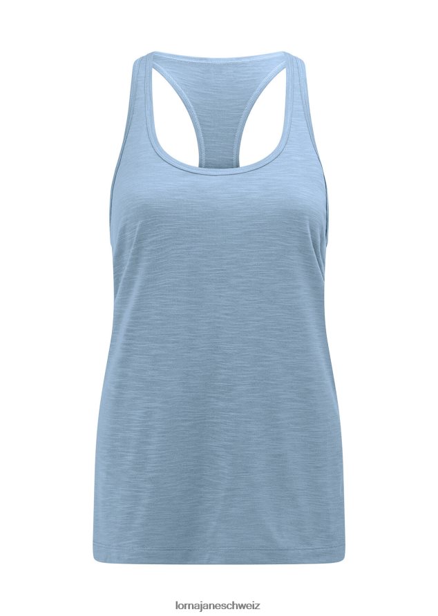 Bekleidung 202X196 Frauen Gletscherblau Lorna Jane Lässiges Fitness-Tanktop