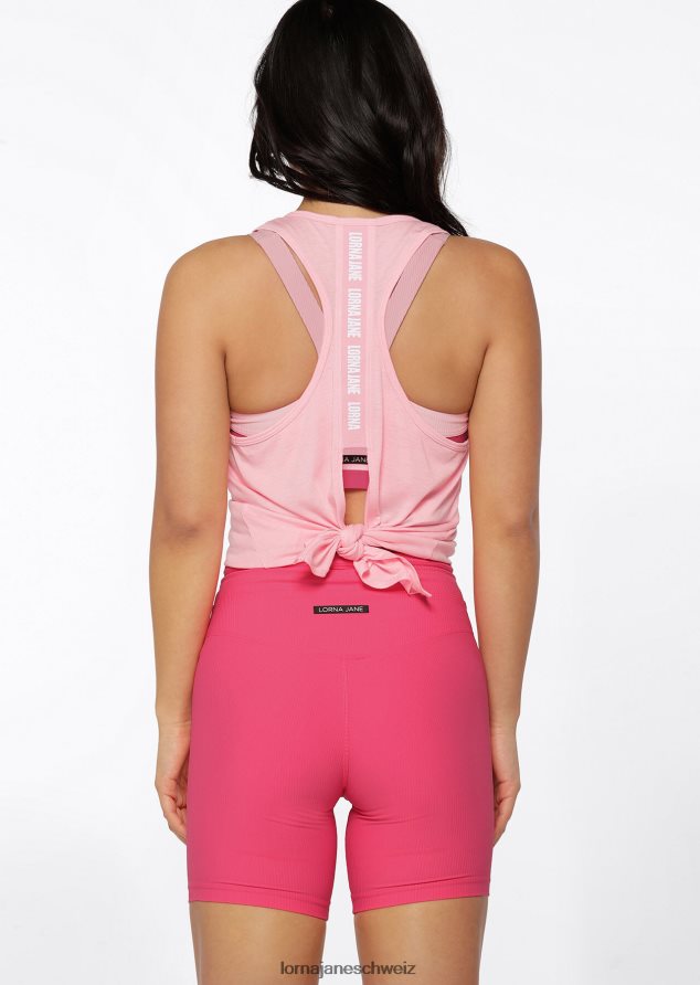 Bekleidung 202X210 Frauen heißes Fuchsia Lorna Jane Halten Sie es kühl, aktiver Tank