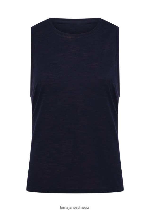 Bekleidung 202X21 Frauen Französische Marine Lorna Jane Power-Lift-Tank