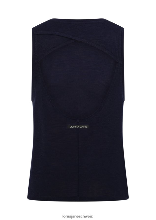 Bekleidung 202X21 Frauen Französische Marine Lorna Jane Power-Lift-Tank
