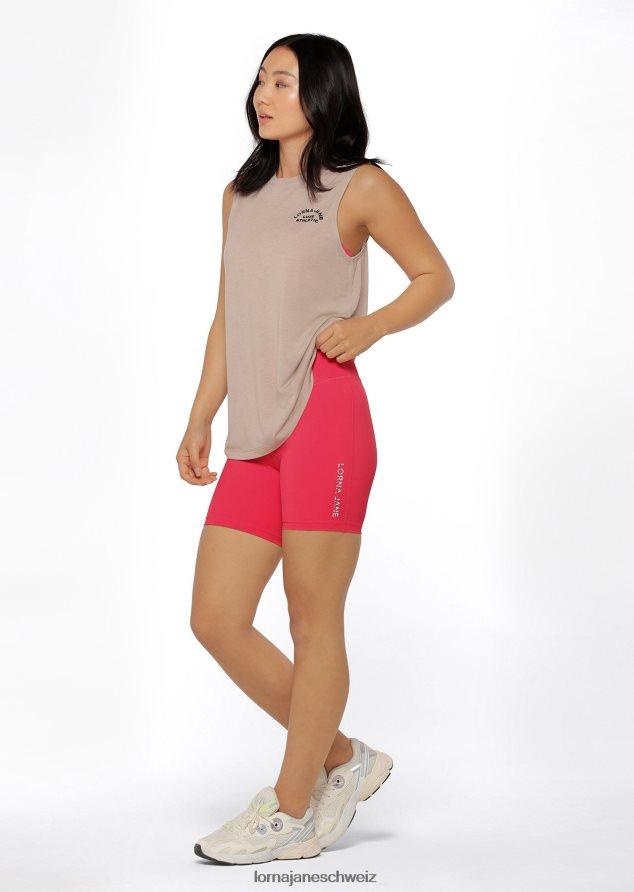 Bekleidung 202X225 Frauen cremefarben Lorna Jane Lotus-Muskel-Tank