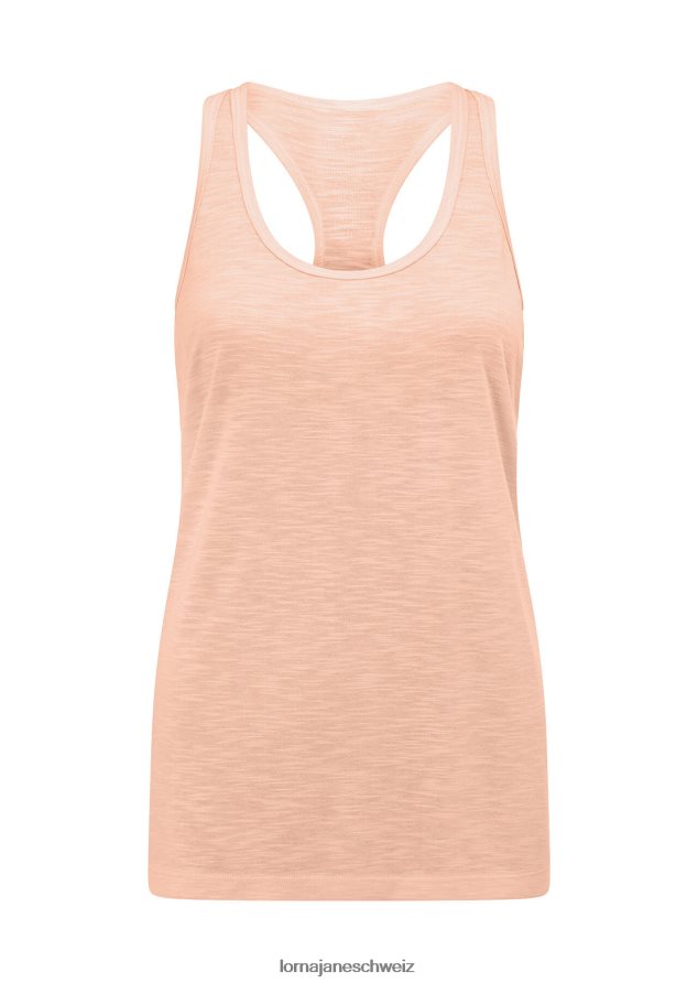 Bekleidung 202X252 Frauen blasser Pfirsich Lorna Jane Lässiges Fitness-Tanktop