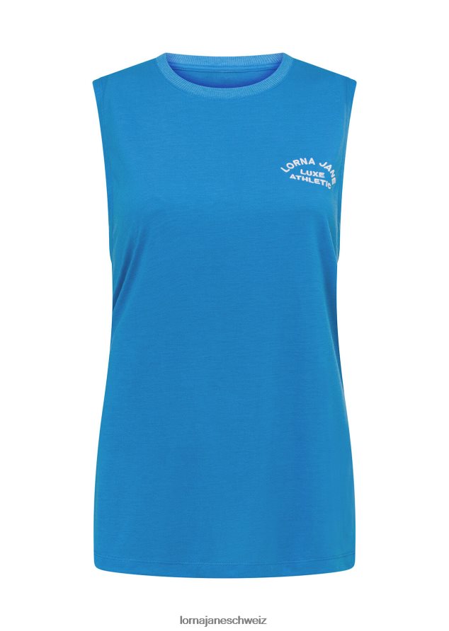 Bekleidung 202X353 Frauen Kornblume Lorna Jane Lotus-Muskel-Tank