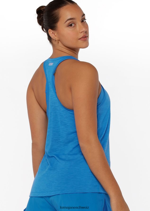 Bekleidung 202X372 Frauen Kornblume Lorna Jane Lässiges Fitness-Tanktop