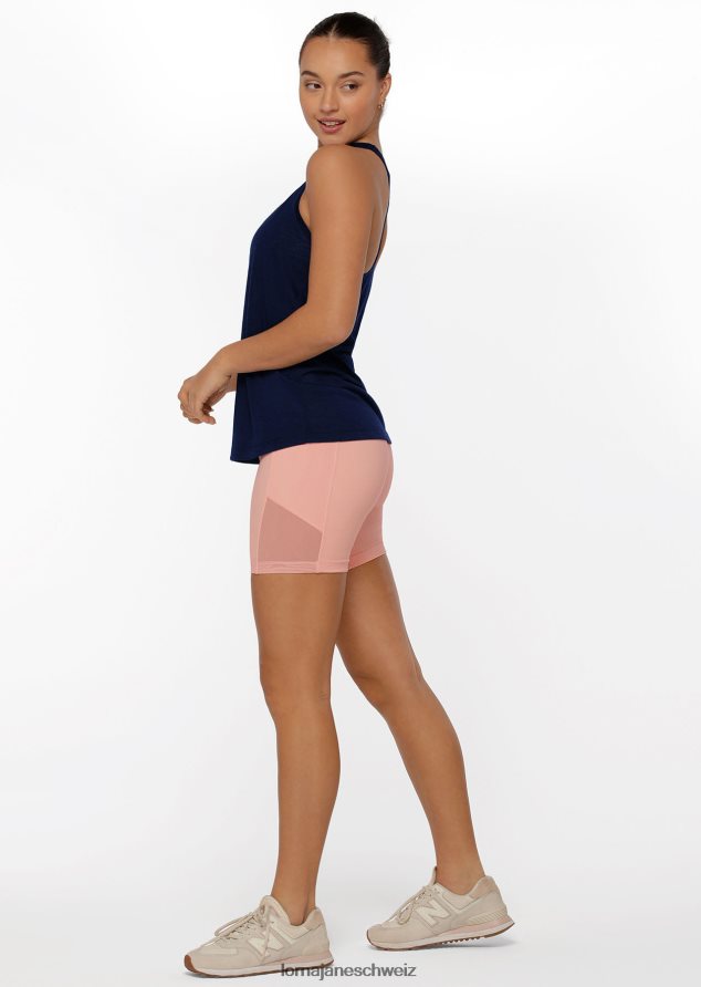 Bekleidung 202X373 Frauen Französische Marine Lorna Jane Lässiges Fitness-Tanktop