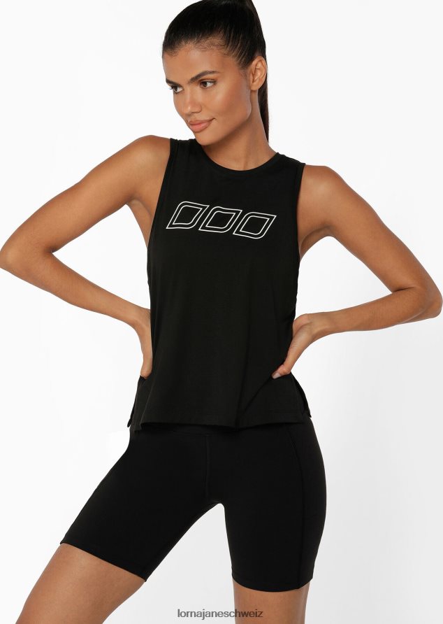 Bekleidung 202X462 Frauen Schwarz Lorna Jane Amy aktiver Tank