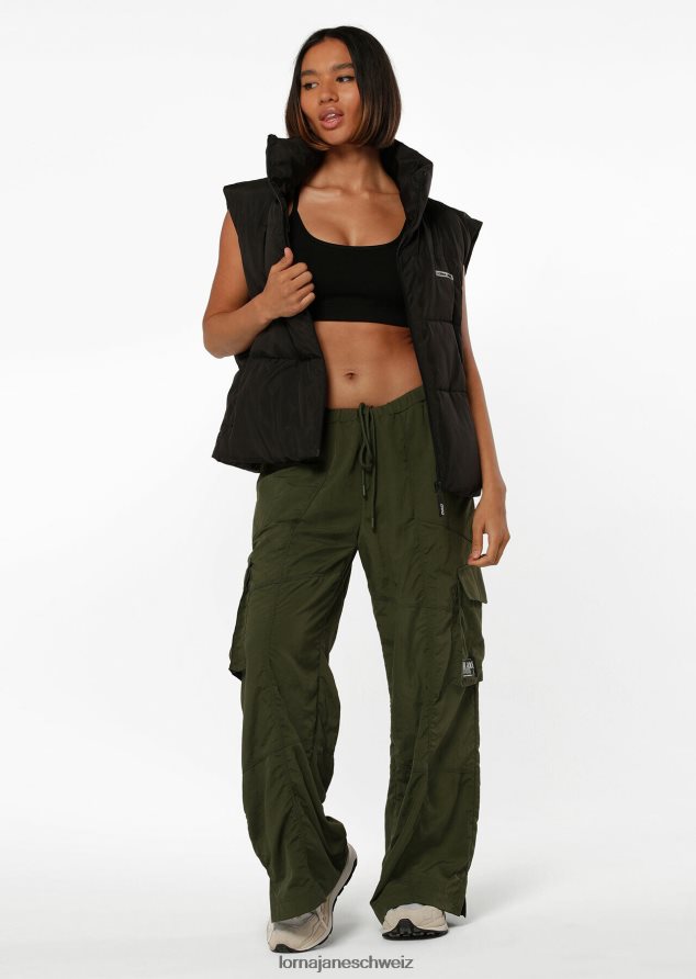 Bekleidung 202X17 Frauen Schwarz Lorna Jane Motion-Pufferweste