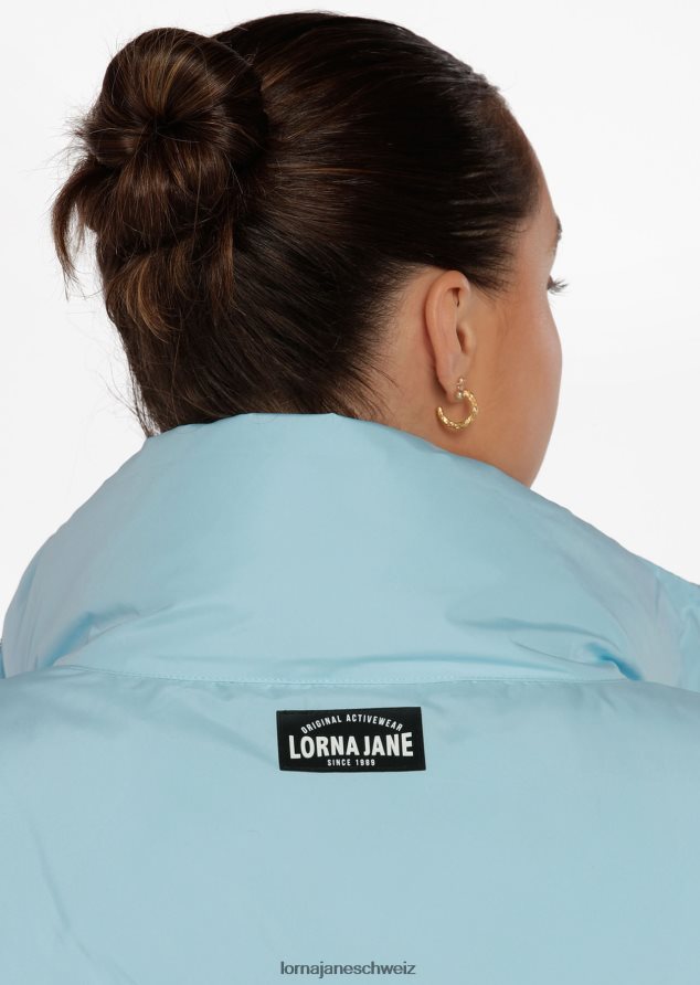 Bekleidung 202X389 Frauen blauer Himmel Lorna Jane schwerelose Pufferweste