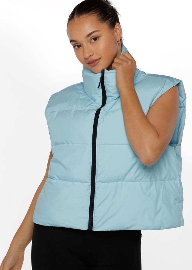 Bekleidung 202X389 Frauen blauer Himmel Lorna Jane schwerelose Pufferweste