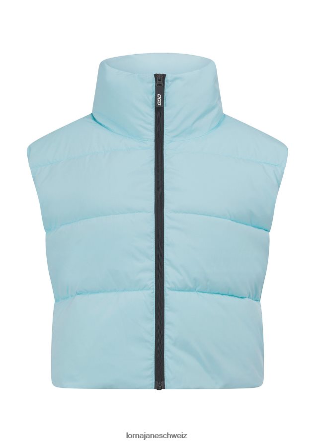Bekleidung 202X389 Frauen blauer Himmel Lorna Jane schwerelose Pufferweste