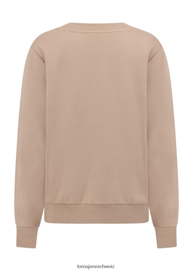 Bekleidung 202X1 Frauen dunkles gebrochenes Weiß Lorna Jane Schweiß zurücksetzen