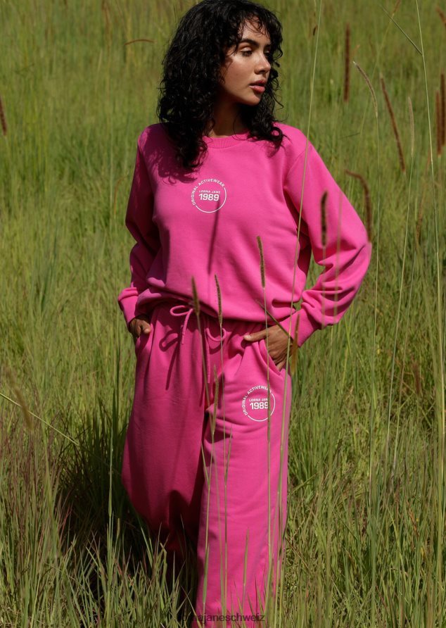 Bekleidung 202X2 Frauen leuchtend rosa Lorna Jane Schweiß zurücksetzen