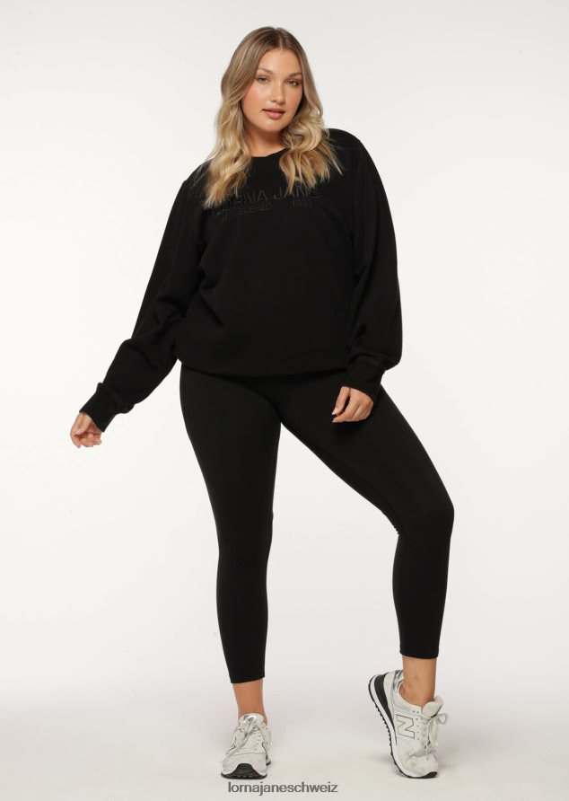 Bekleidung 202X377 Frauen Schwarz Lorna Jane ikonischer Schweiß