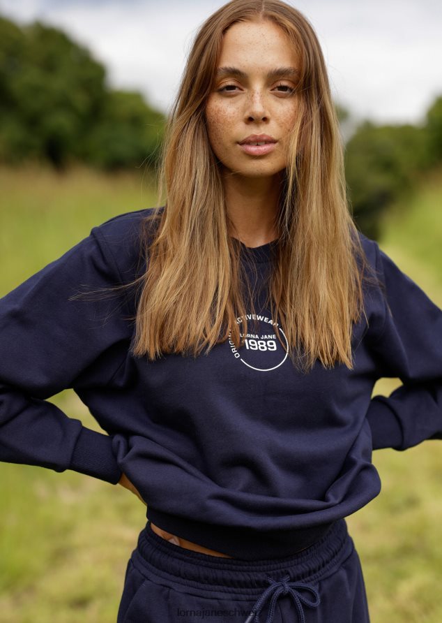 Bekleidung 202X3 Frauen Französische Marine Lorna Jane Schweiß zurücksetzen