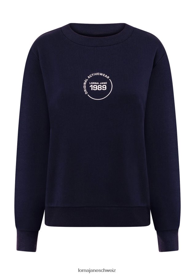 Bekleidung 202X3 Frauen Französische Marine Lorna Jane Schweiß zurücksetzen