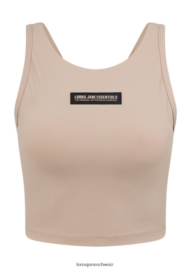 Bekleidung 202X11 Frauen cremefarben Lorna Jane Ausrichtungs-BH-Tank-Kombination