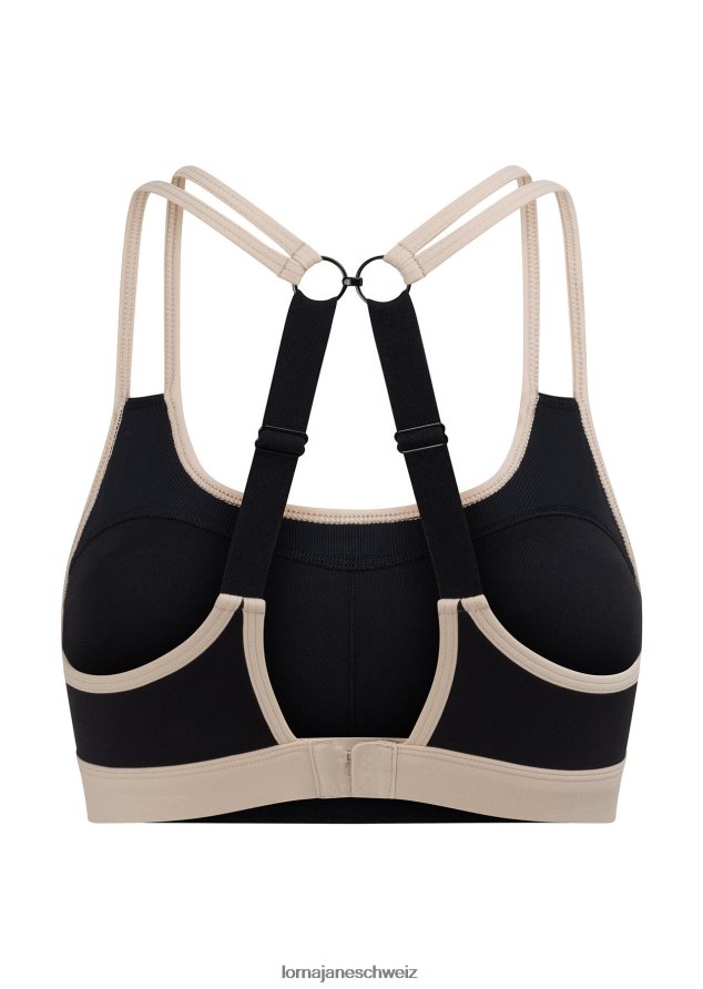 Bekleidung 202X137 Frauen Schwarz Lorna Jane Passen Sie den Performance-Sport-BH an
