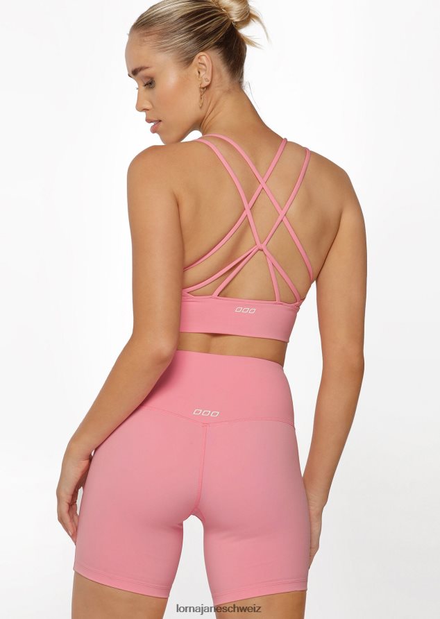 Bekleidung 202X166 Frauen lebendiger Kaugummi Lorna Jane Lotus Longline-Sport-BH