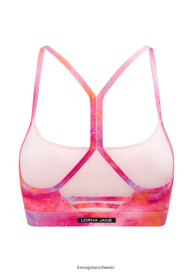 Bekleidung 202X208 Frauen Festival-Fieber-Druck Lorna Jane Festival-Fieber-Sport-BH