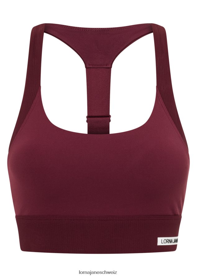 Bekleidung 202X22 Frauen kastanienbraun Lorna Jane Sport-BH weitermachen