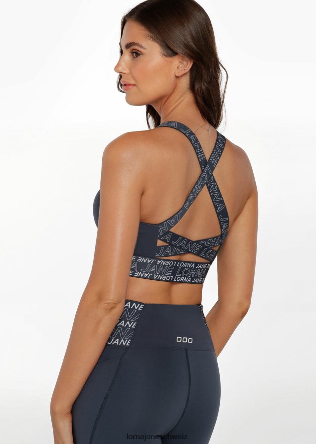 Bekleidung 202X264 Frauen Nachtblau Lorna Jane Sport-BH mit hervorragendem Halt