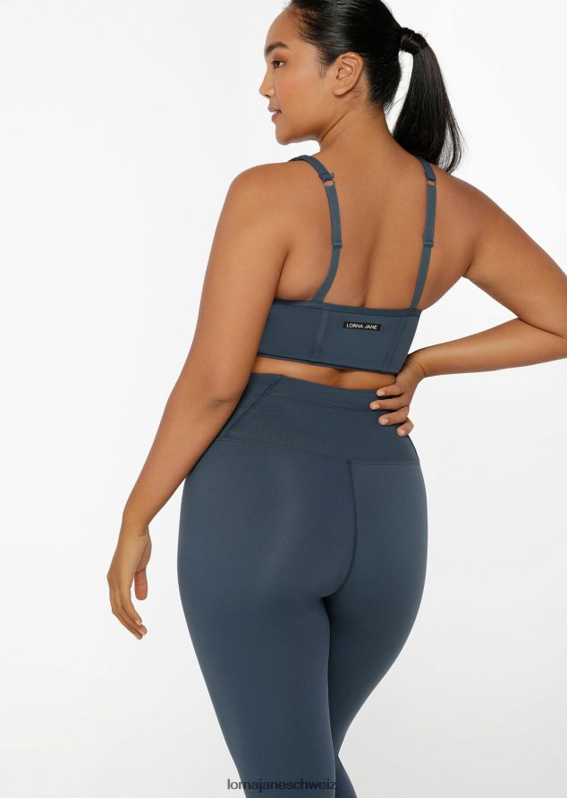 Bekleidung 202X294 Frauen blasses Indigo Lorna Jane Mesh-Longline-BH