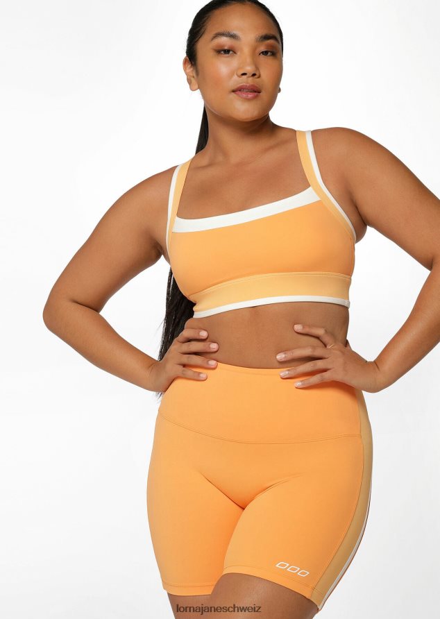 Bekleidung 202X307 Frauen goldene Stunde Lorna Jane Mango-Spleiß-Sport-BH
